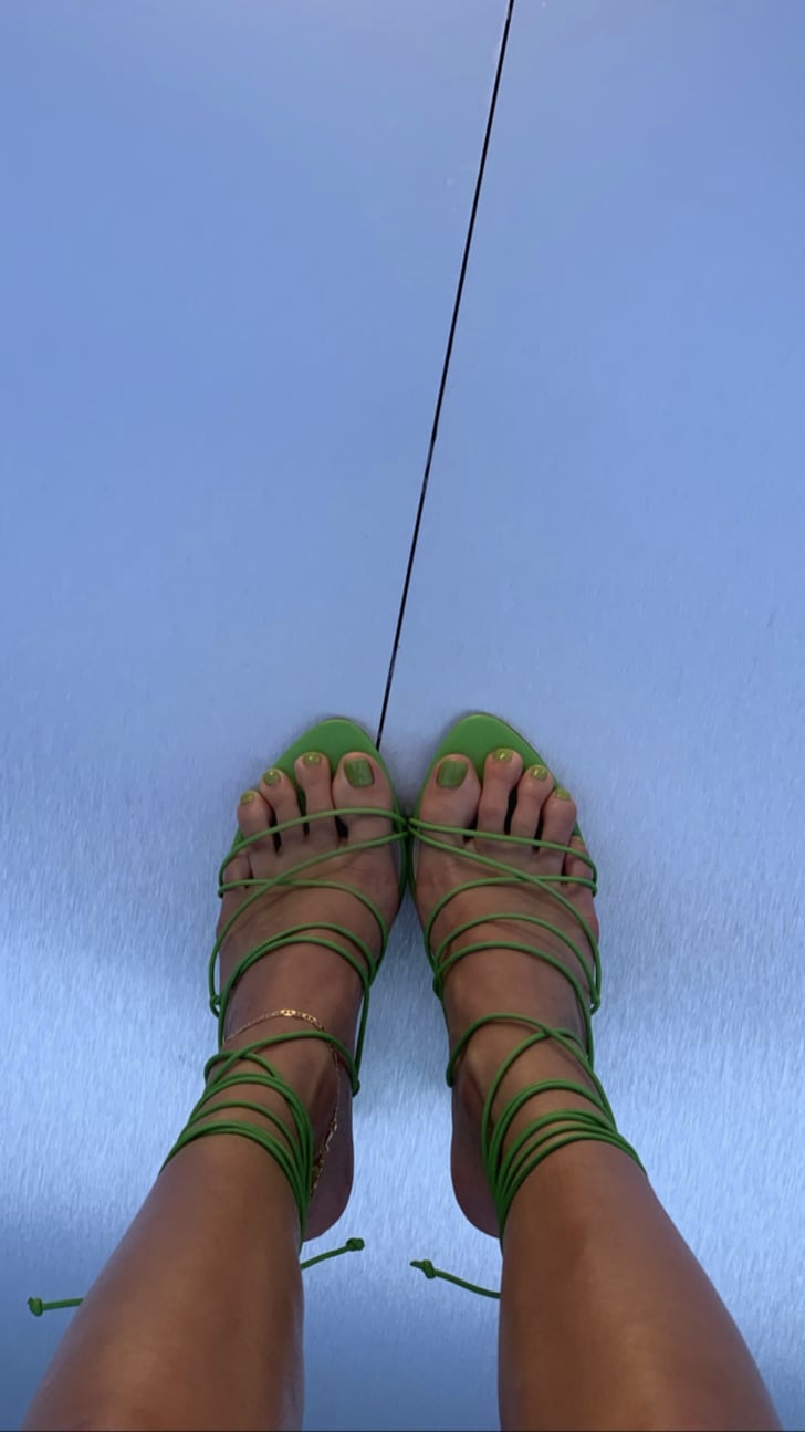 lime green shoe polish