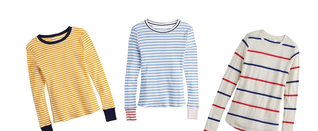 Mindy Kaling POPSUGAR at Kohl's Striped Shirt