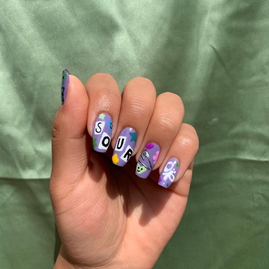 Olivia Rodrigo Sour-Inspired Nail-Art Designs