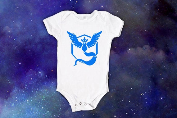 Team Mystic Baby Onesie