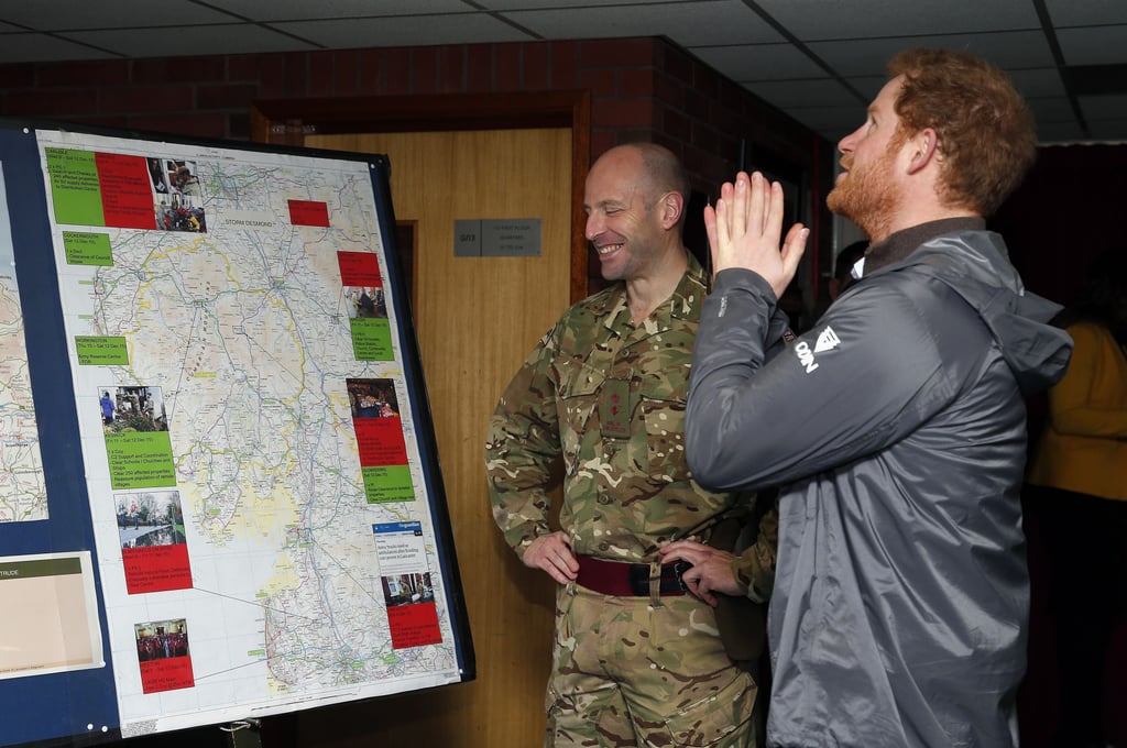 Prince Harry Visits Lancashire England February 2016