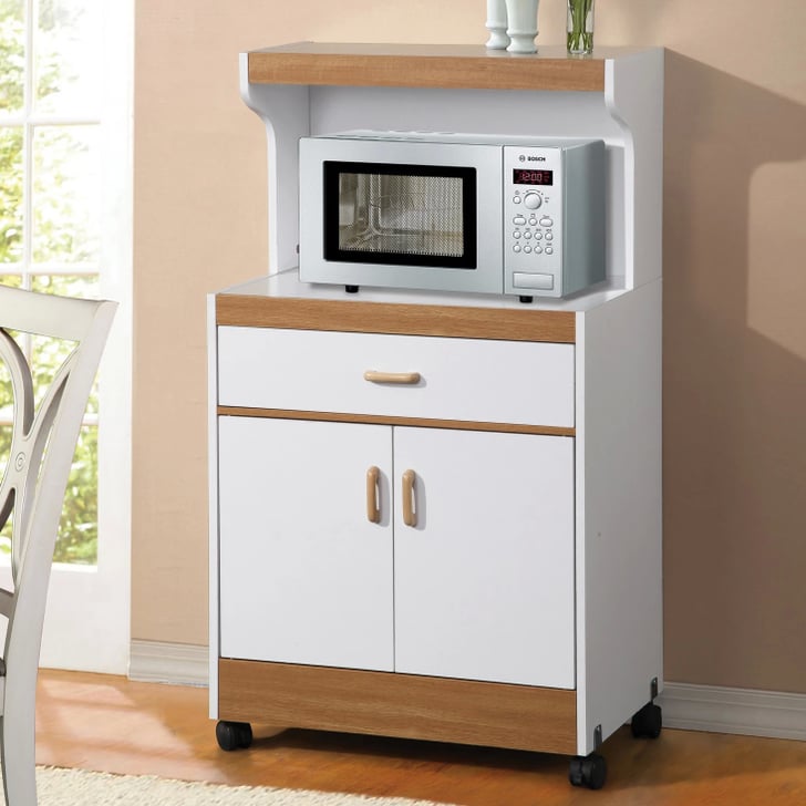 Traditional Microwave Cart Best Target Kitchen Furniture With Storage