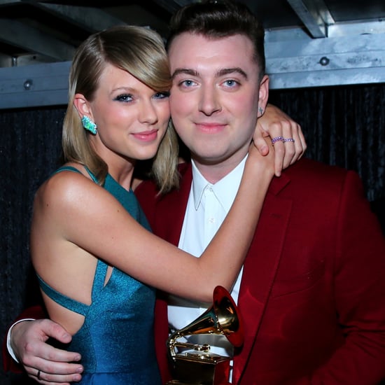 Sam Smith With Celebrities at the Grammys 2015