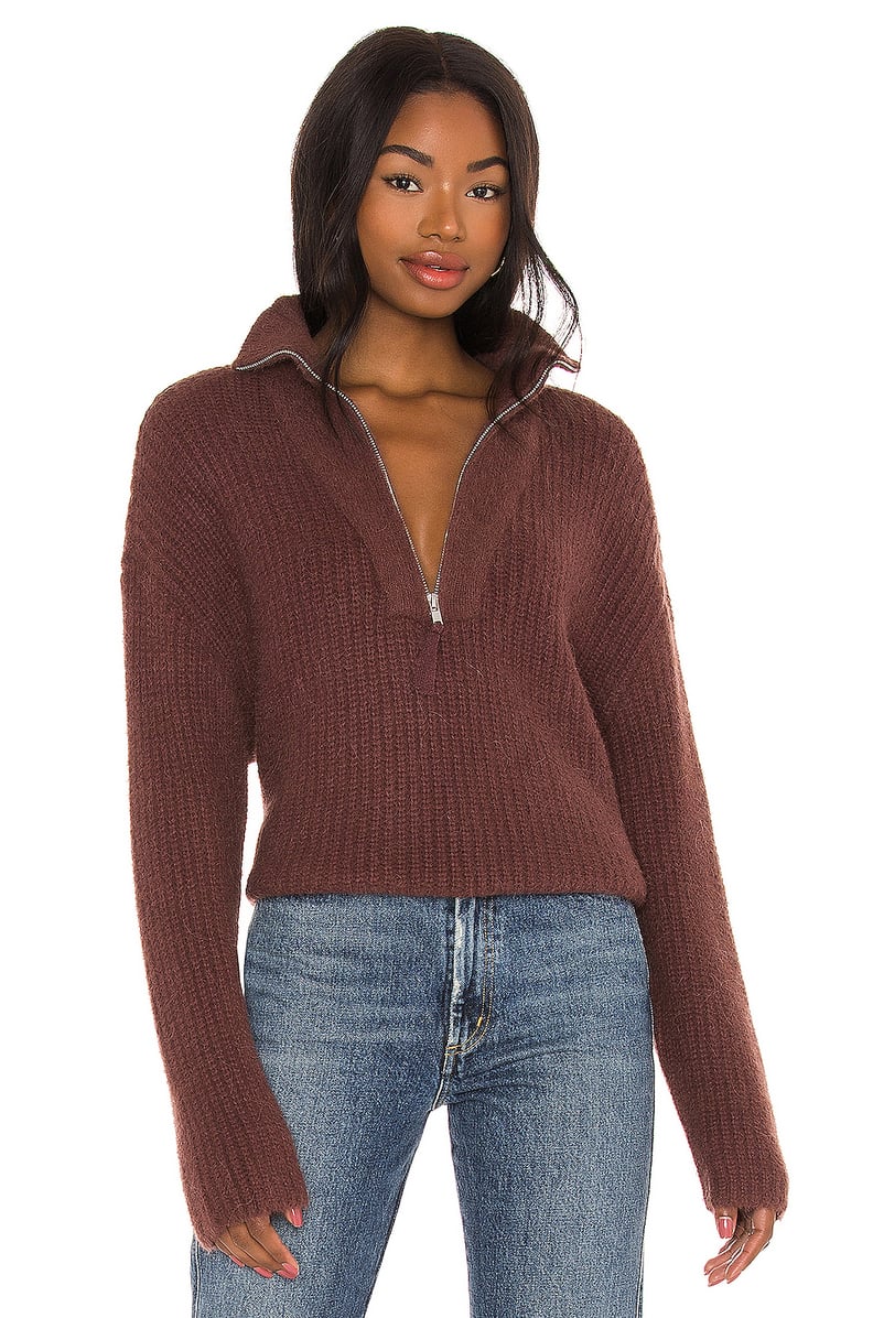 LPA Lesley Half Zip Sweater