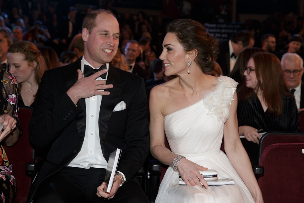 Prince William and Kate Middleton at the BAFTA Awards 2019