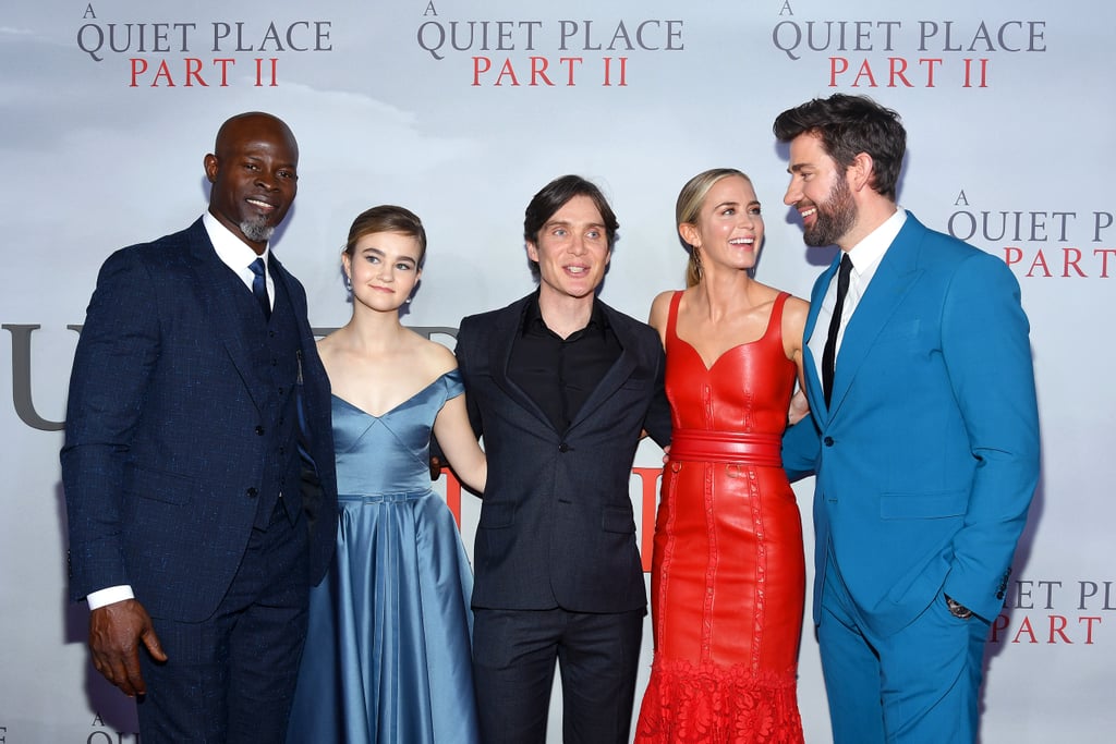 Emily Blunt and John Krasinski at A Quiet Place 2 Premiere