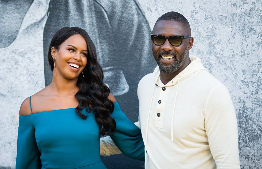 Idris Elba and Sabrina Dhowre at Yardie Premiere 2018