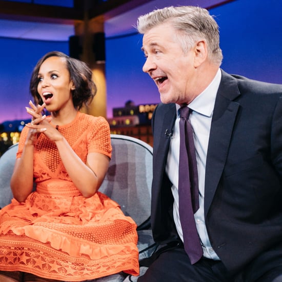 Kerry Washington and Alec Baldwin Talking About Donald Trump