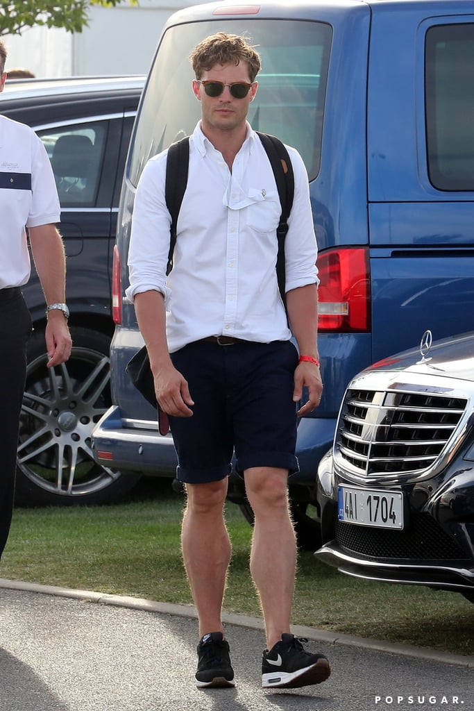 Jamie Dornan in Prague Pictures August 2015