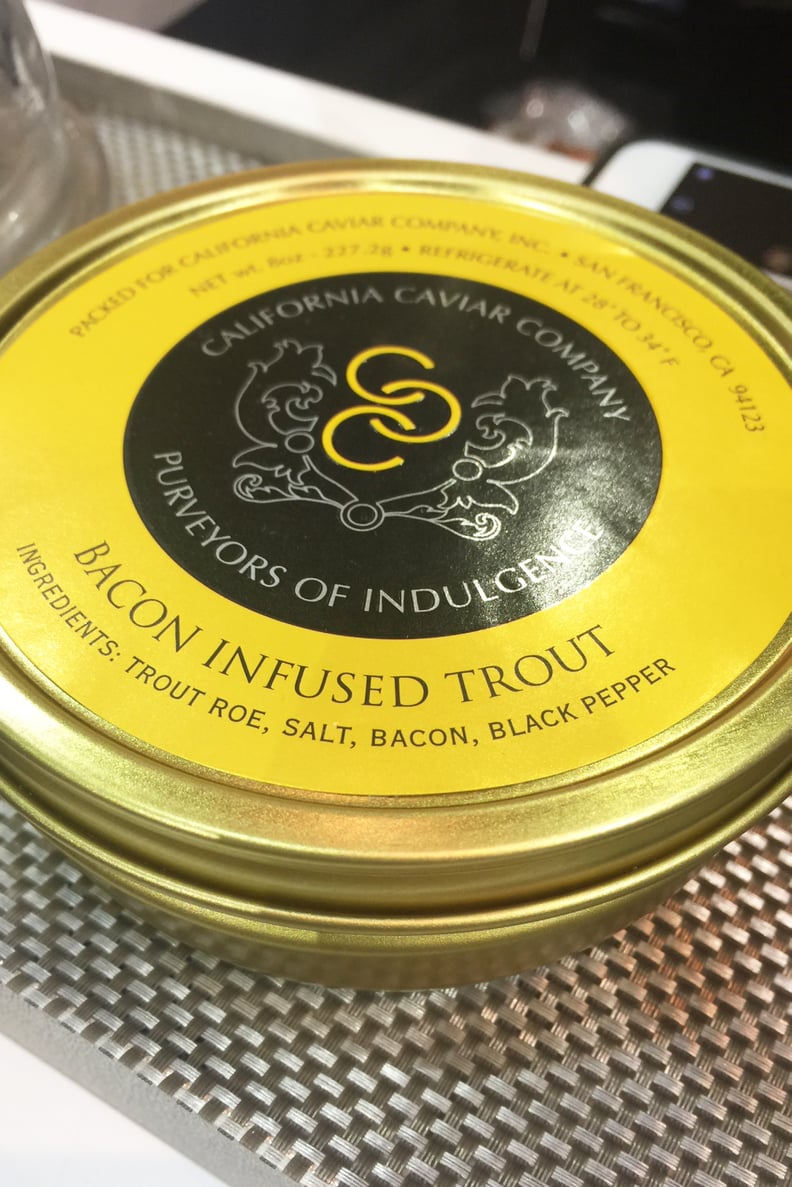 California Caviar Company Bacon Infused Trout ($18/ounce)