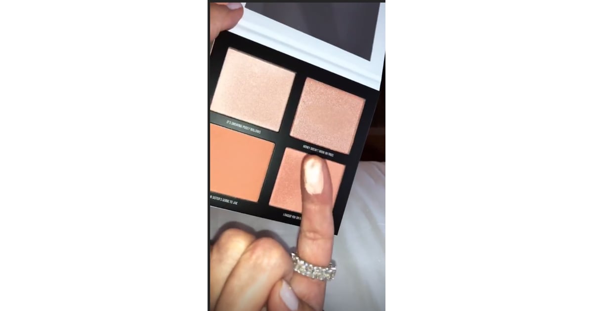 You Re Doing Amazing Sweetie Highlighter Palette Kris Jenner Just Launched A Makeup Collection And She S Doing Amazing Sweetie Popsugar Beauty Photo 9