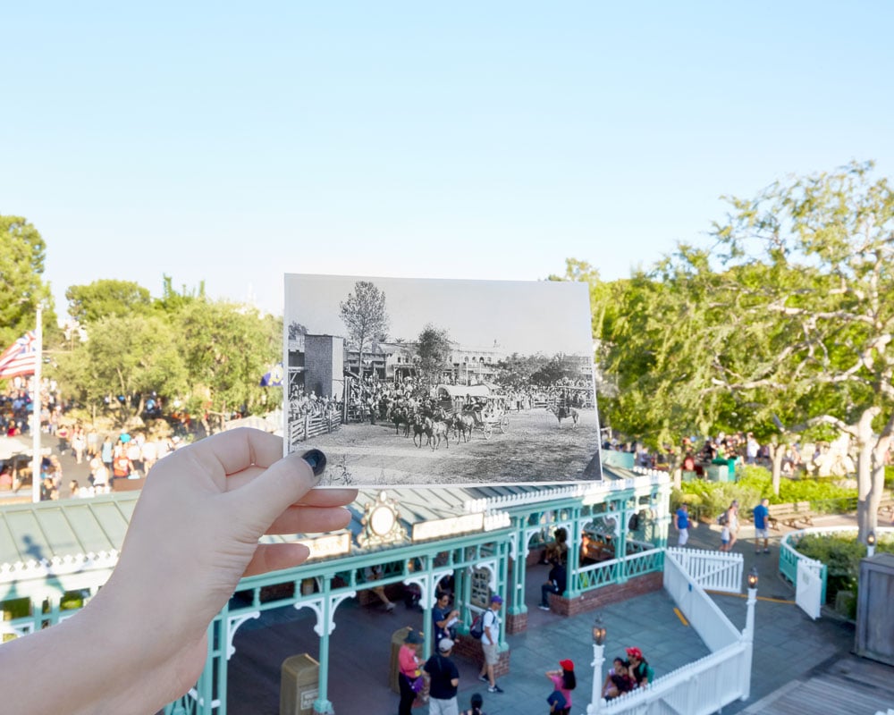 Disneyland Then and Now Photos