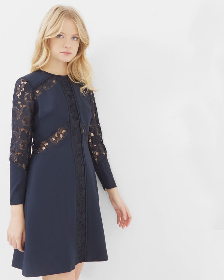 Ted Baker Lace Cut-out A-line Dress