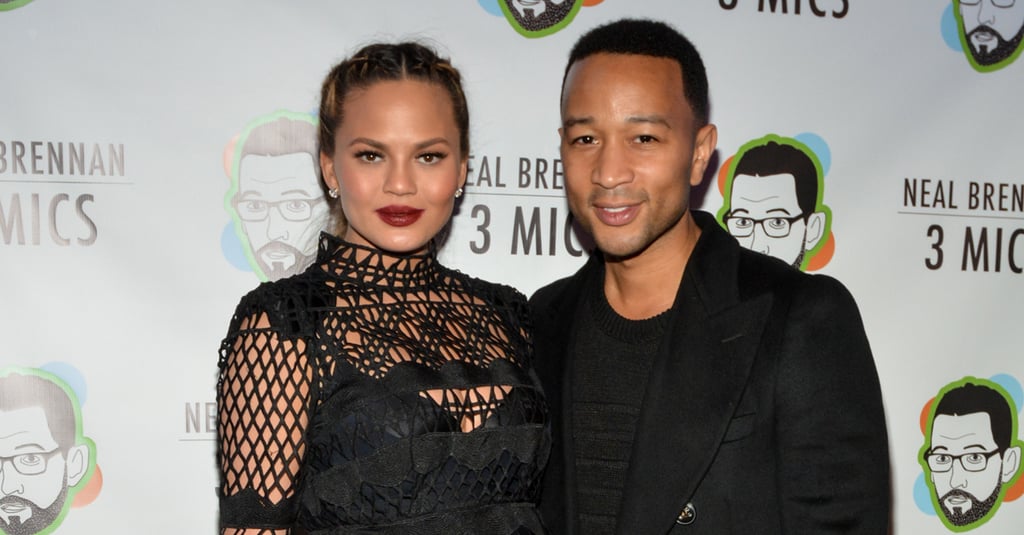 Chrissy Teigen Gives Birth To A Baby Girl Popsugar Celebrity