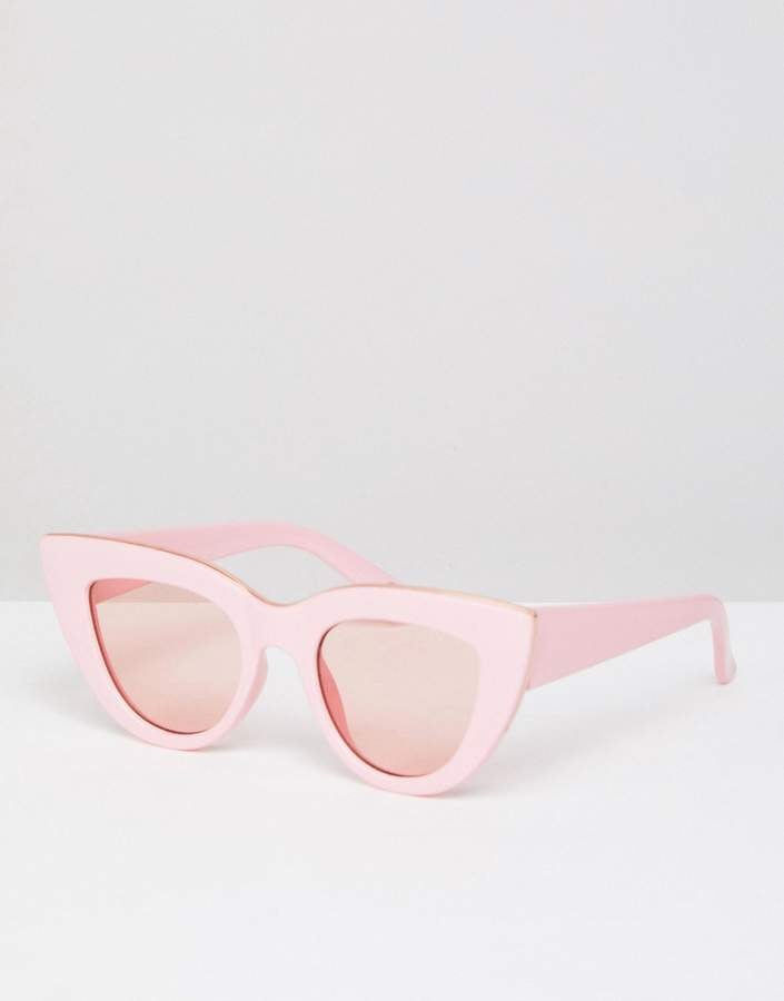 ASOS Flat Top Cat-Eye Fashion Sunglasses