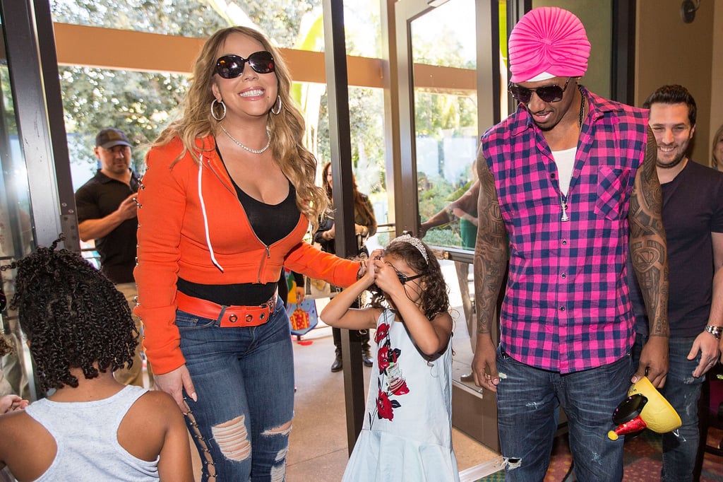 Mariah Carey and Her Twins at Disneyland Birthday Pictures