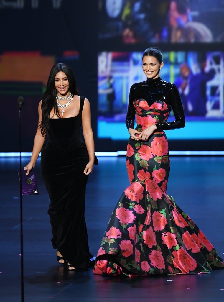 Kim Kardashian and Kendall Jenner at the Emmys 2019 Photos