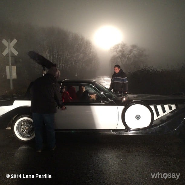Once Upon a Time star Lana Parrilla showed us a glimpse of behind-the-scenes filming.
Source: Instagram user lparrilla