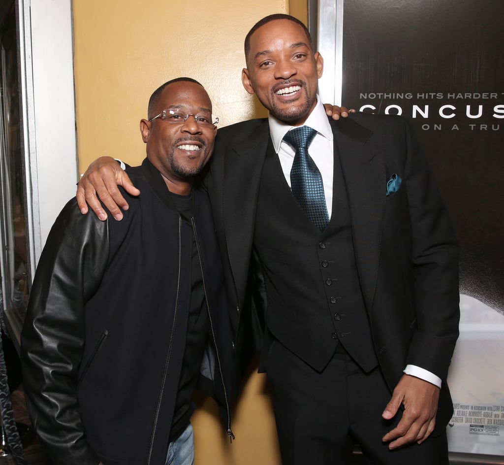 Will Smith and Alfonso Ribeiro at Concussion Premiere 2015