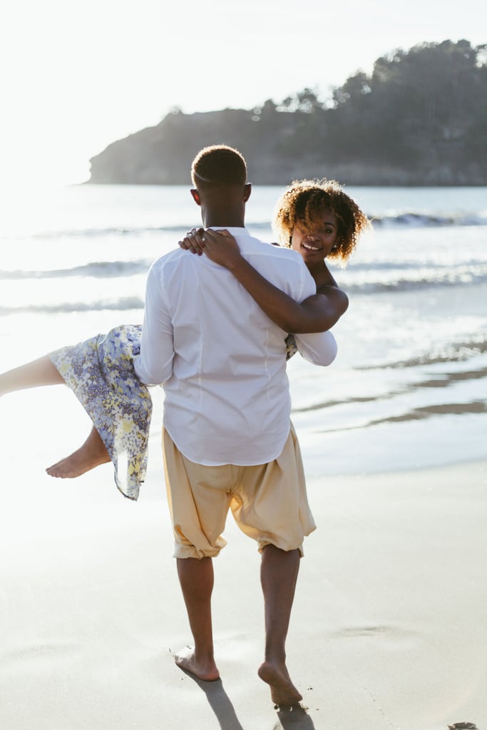 Mermaid-Themed Engagement Shoot