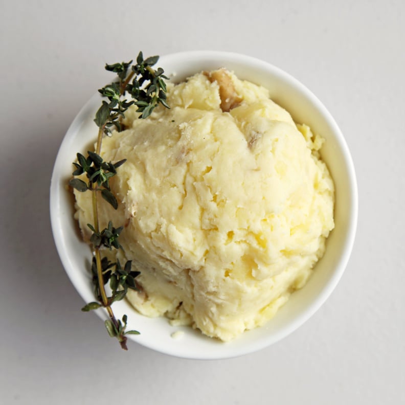Cook mashed potatoes in cream.
