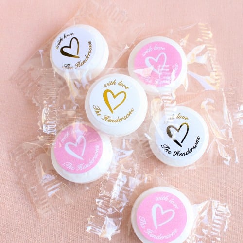 Personalized Wedding Life Savers