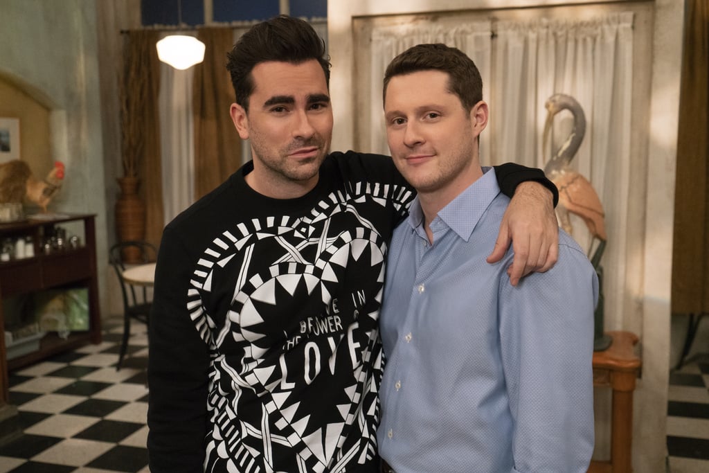 David Rose's "I Believe in the Power of Love" Sweater on "Schitt's Creek"