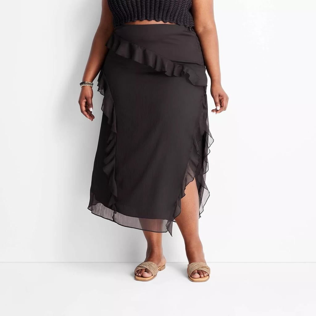 A Ruffle Skirt