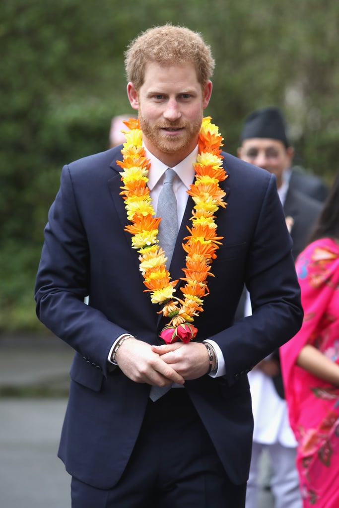 Prince Harry at the Embassy of Nepal in London March 2017
