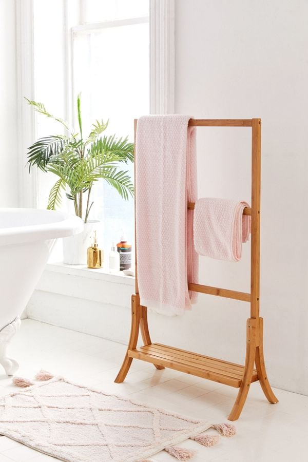 Bamboo Towel Rack