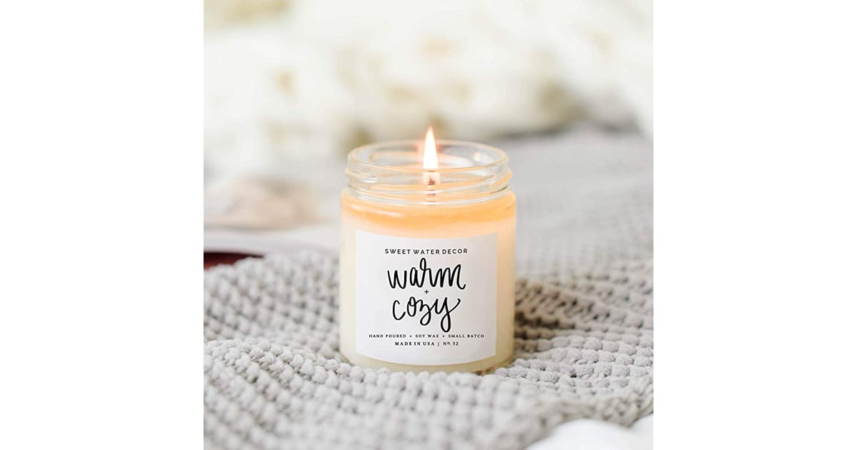 Warm and Cozy Candle The Best Candles on Amazon For Fall 2019