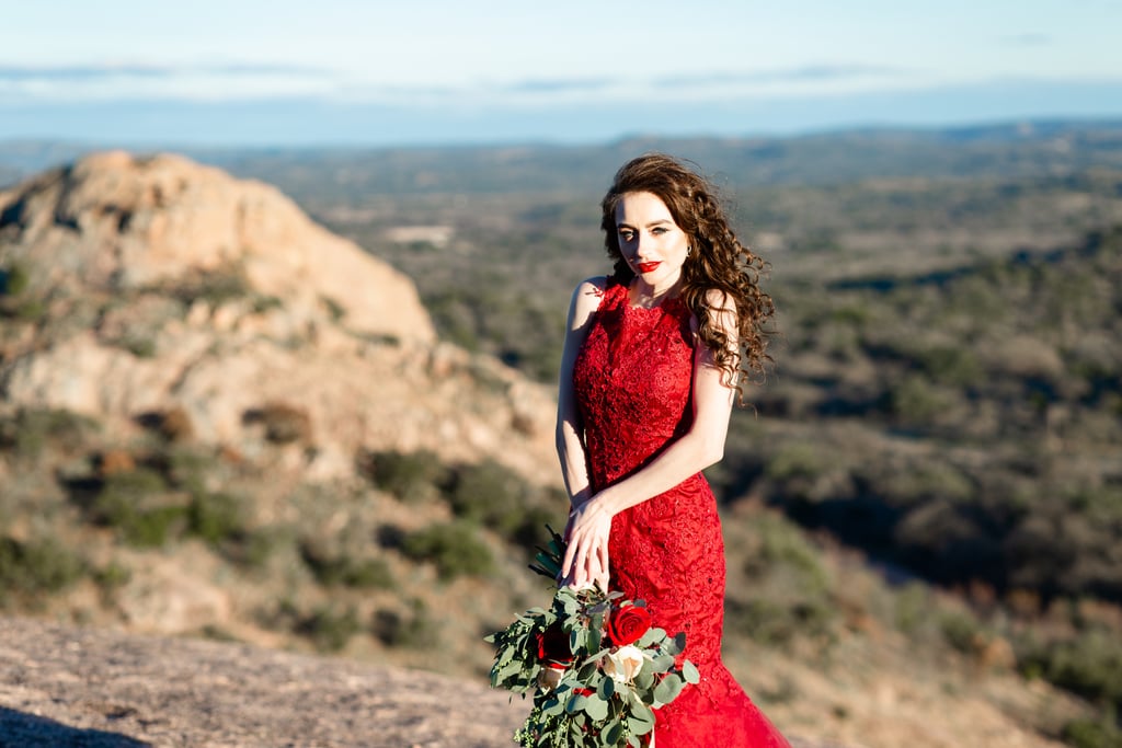 Red Amazon Dress For Engagement Photo Shoot POPSUGAR Love & Sex Photo 38