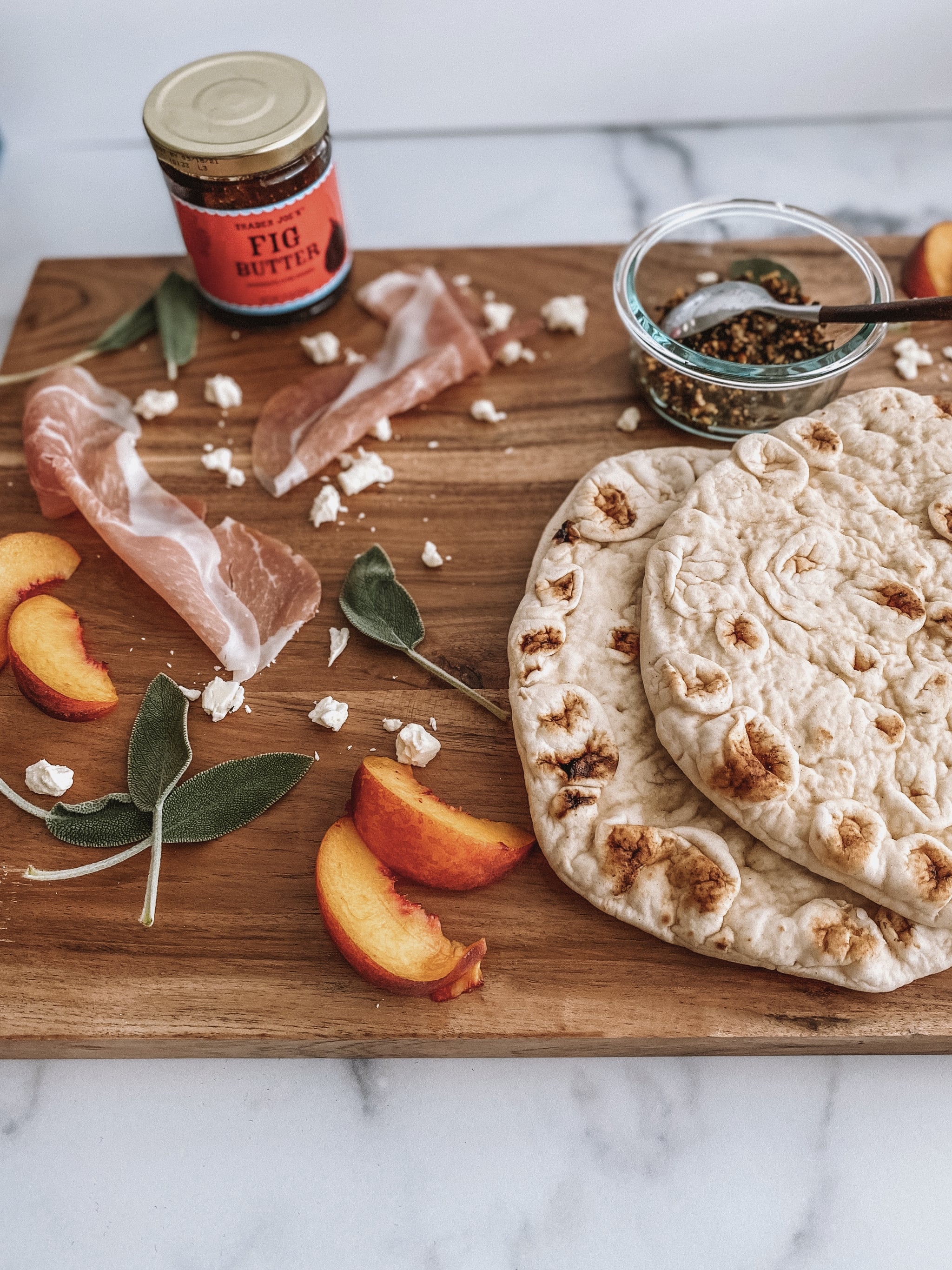 Fig and Prosciutto Naan Pizza Recipe POPSUGAR Food UK