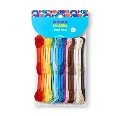 Mondo Llama 18ct Craft Floss Set