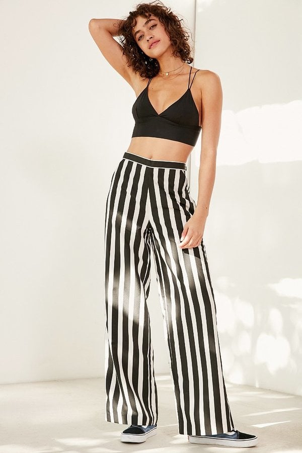 Amal Clooney Monse Striped Pants 