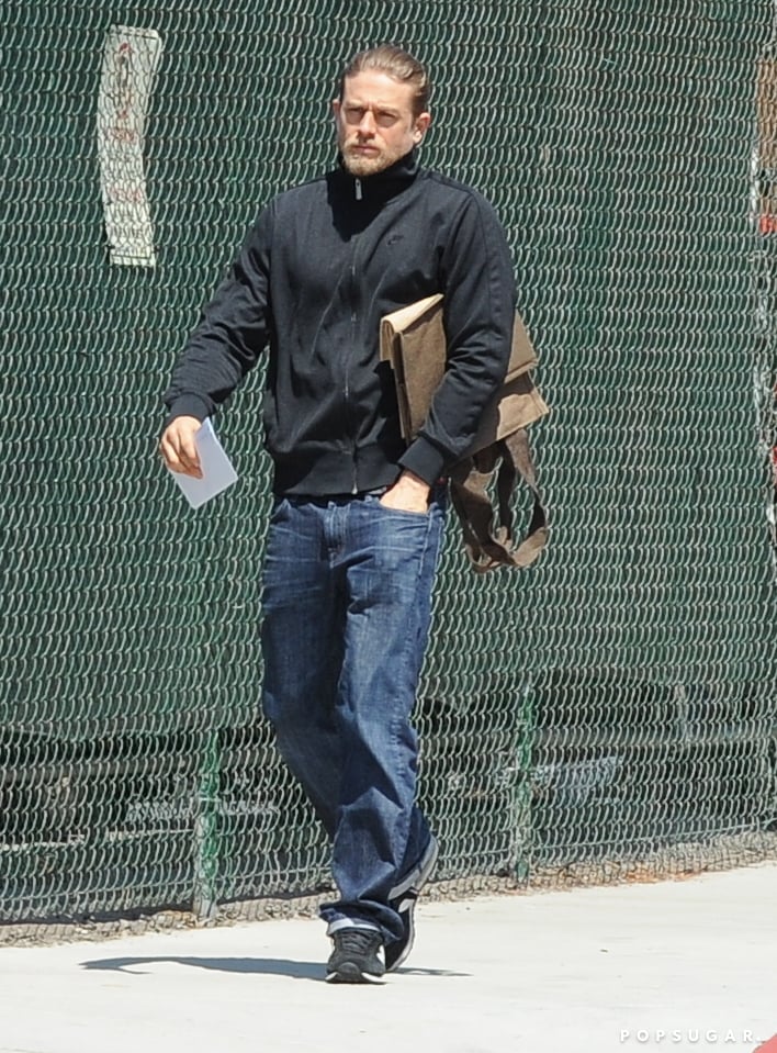 Charlie Hunnam Out in LA April 2016