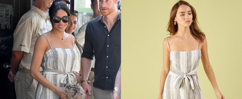 Meghan Markle Striped Reformation Dress Australia 2018