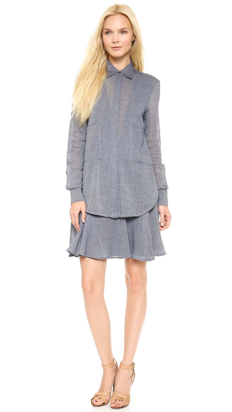 10 Crosby Derek Lam Two-Pocket Shirtdress