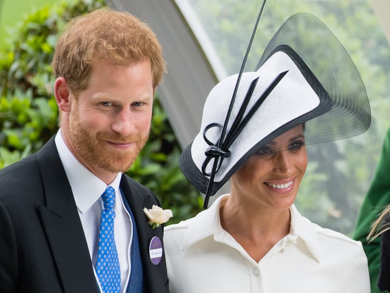 Prince Harry and Meghan Markle at the Royal Ascot in 2018