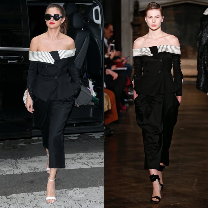 Selena Gomez Wearing Monse Fall '16