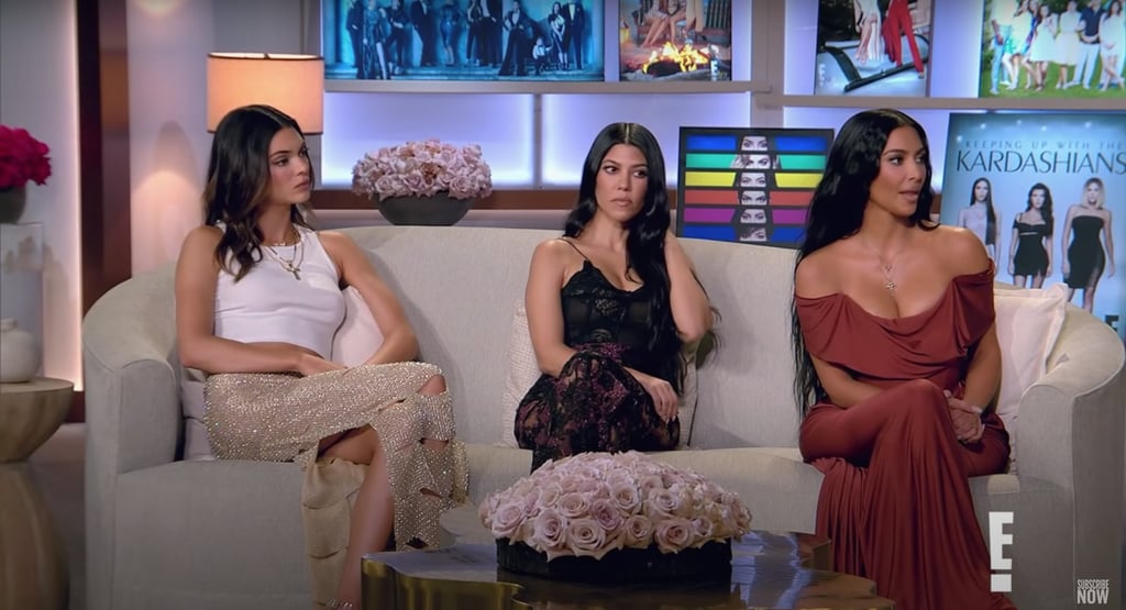 Kendall Jenner's Cutout Skirt Outfit on the KUWTK Reunion