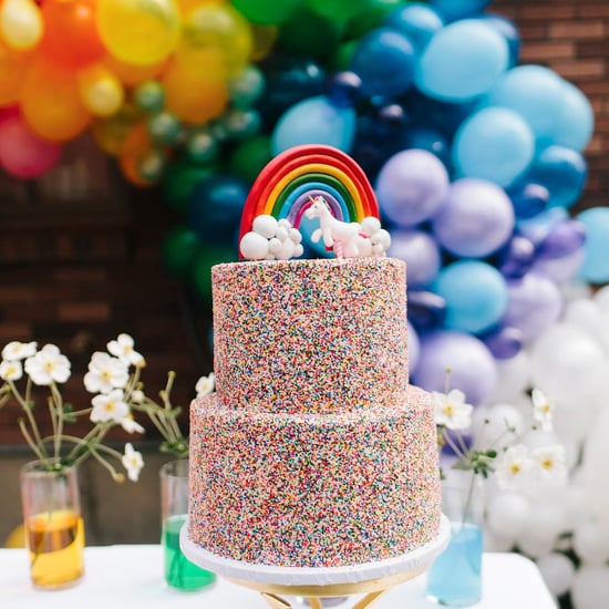 Girl's Rainbow Birthday Party