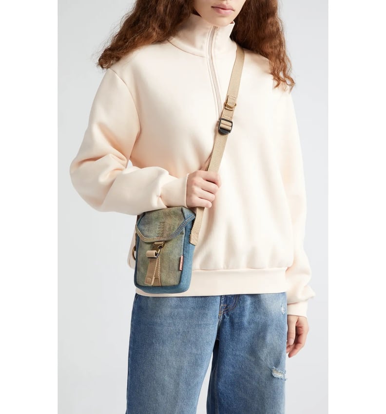 Leather Crossbody Phone Bag