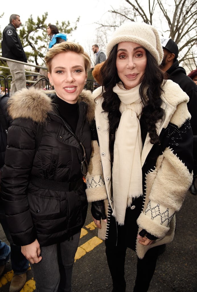 Pictured: Scarlett Johansson and Cher