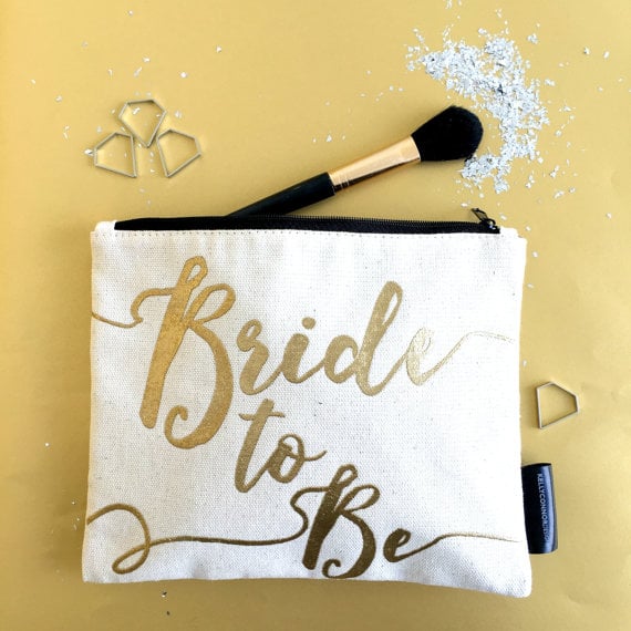 Bride-to-Be Cosmetics Bag