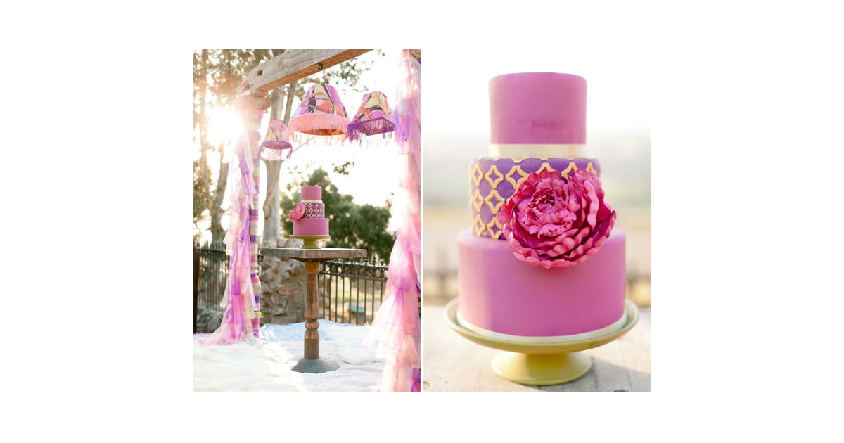 Exotic Cake Orchid Wedding Ideas POPSUGAR Love & Sex Photo 8