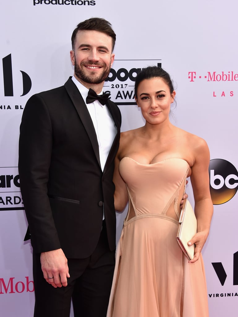 Sam Hunt and Hannah Lee Fowler at the 2017 Billboard Awards