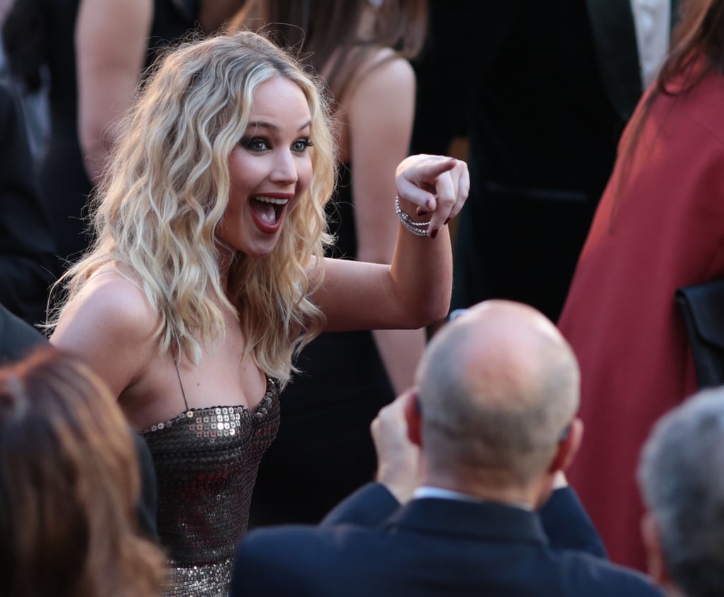 Jennifer Lawrence at the 2018 Oscars