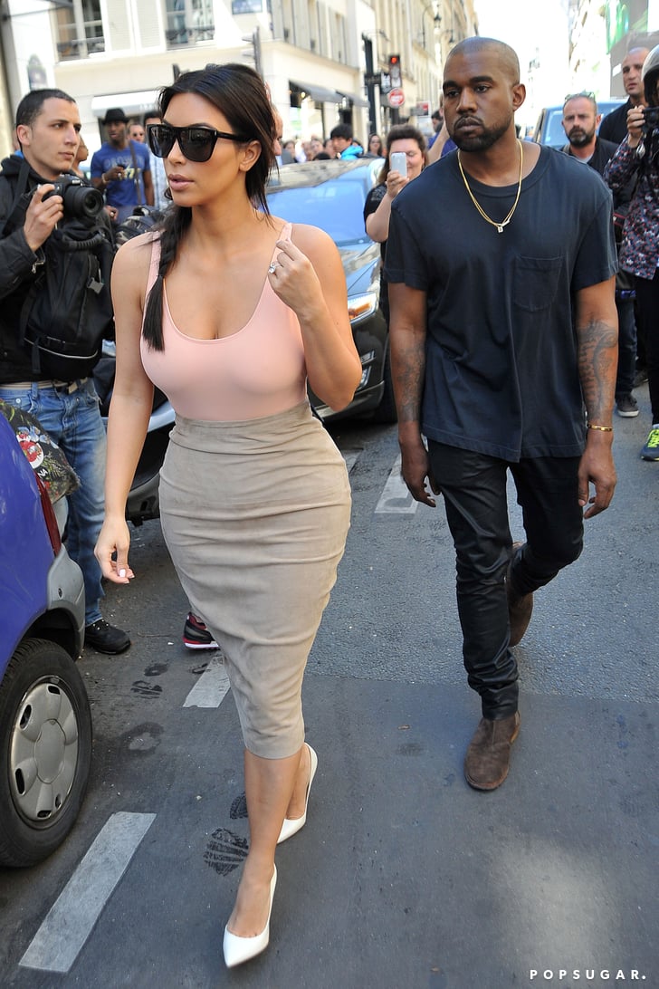Kim and Kanye went shopping on Monday. | Kim Kardashian and Kanye West ...