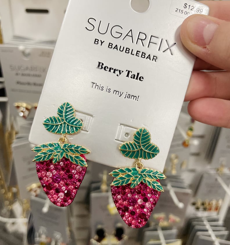 Berry Cute: Sugarfix by BaubleBar Crystal Strawberry Drop Earrings